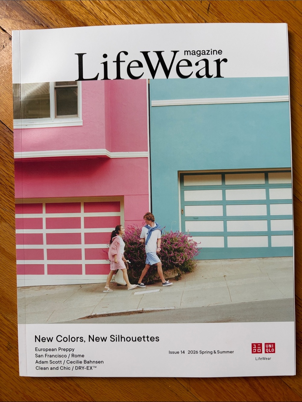 Uniqlo LifeWear Magazine — SS 2026